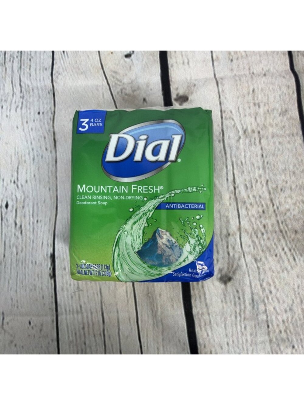 Dial Complete Mountain Fresh Antibacterial Soap 4oz. Bars, 3 Count